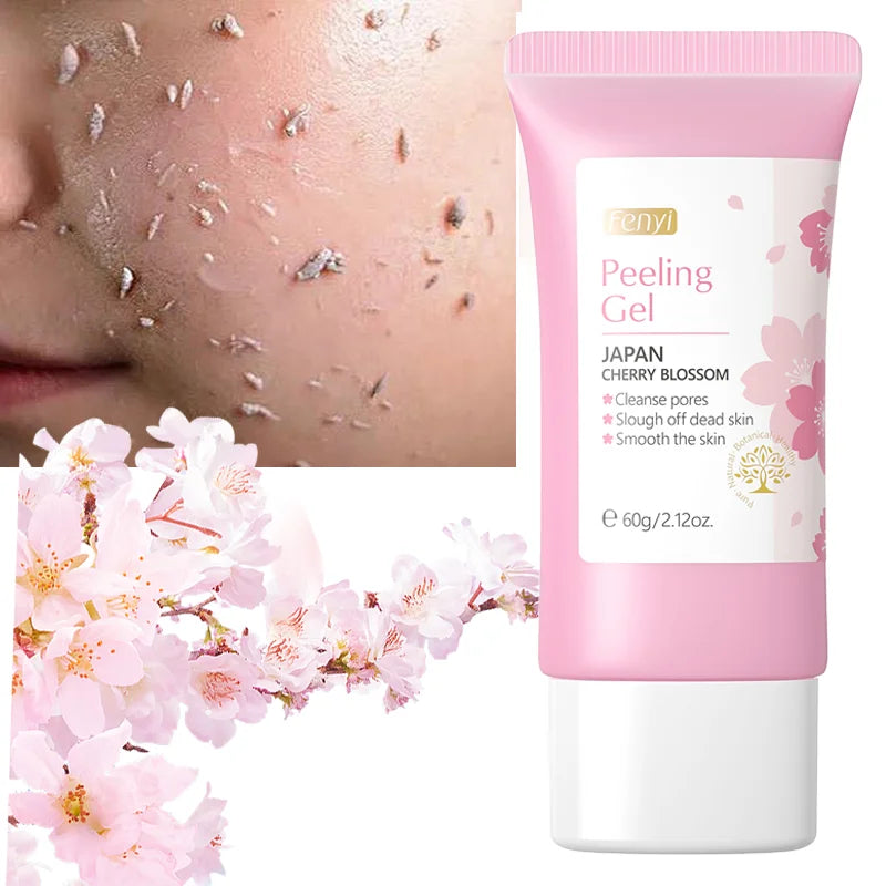 Sakura Face Deep Cleaning Exfoliating Gel Skin Care