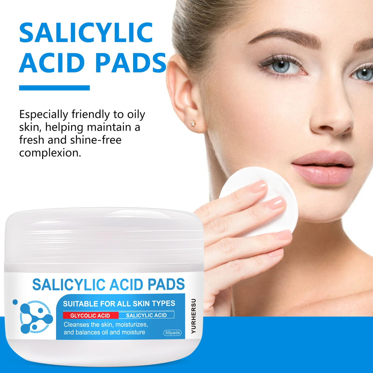 AHA BHA Exfoliating Toner Pads