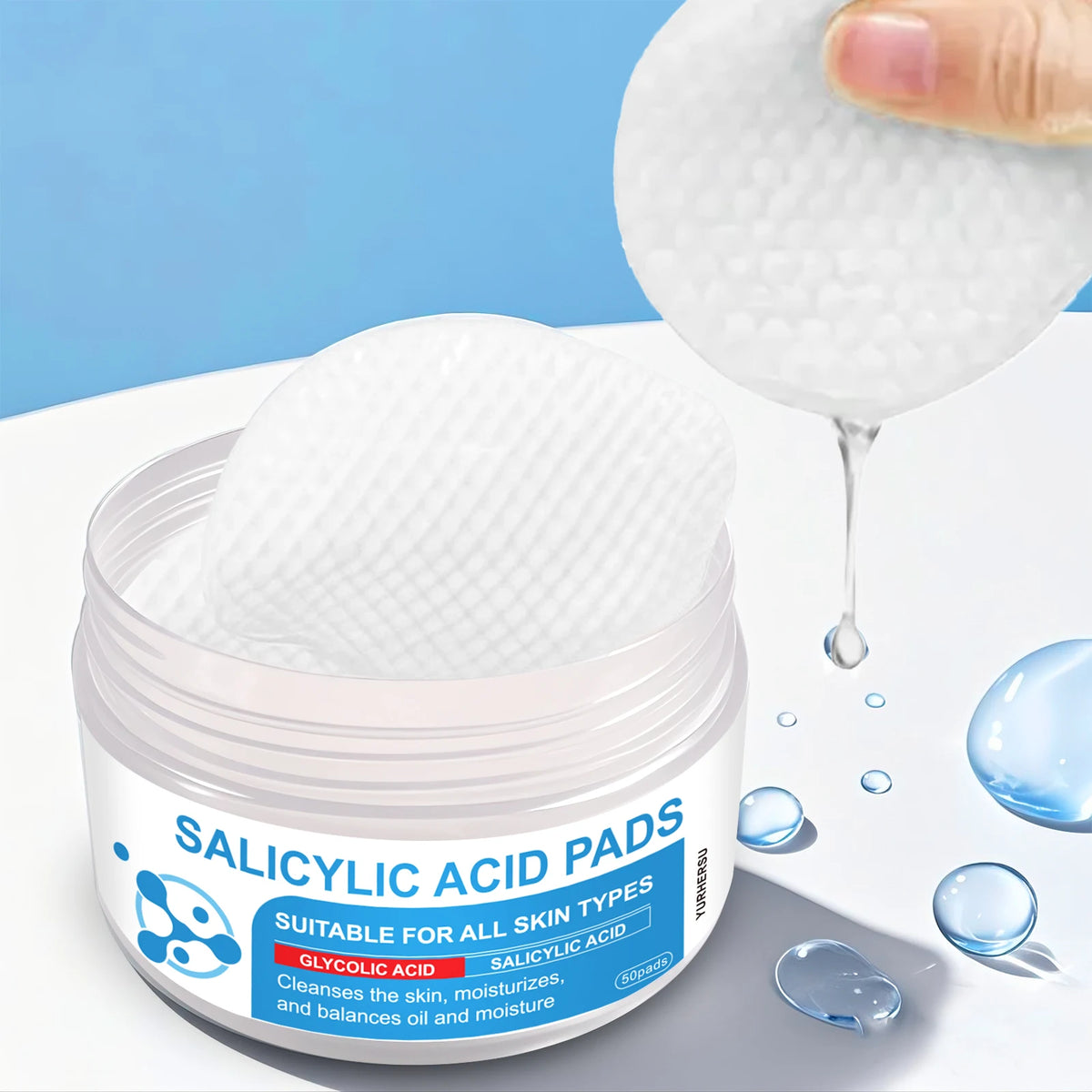 AHA BHA Exfoliating Toner Pads